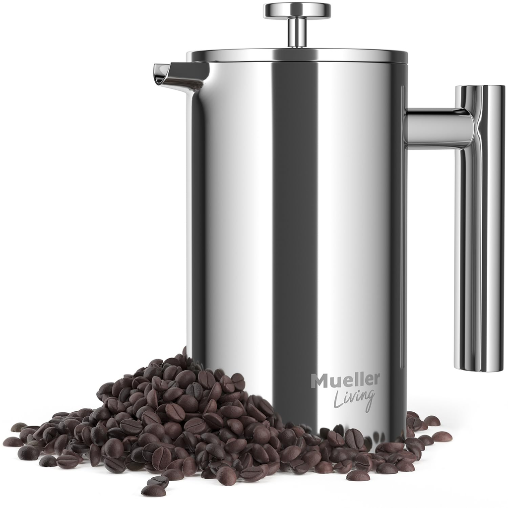 Flores Datacore Coffee Assorted French Press Clear