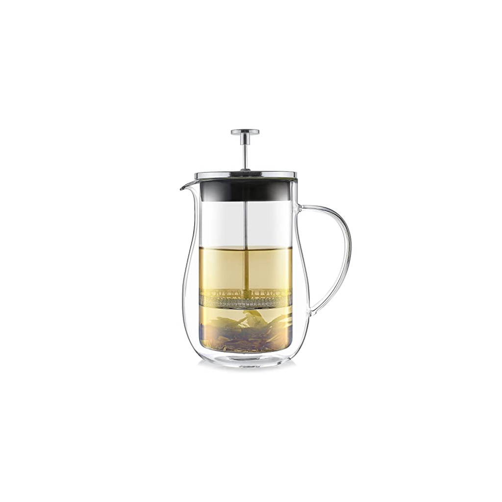 Flores Datacore Coffee Classic French Press Clear