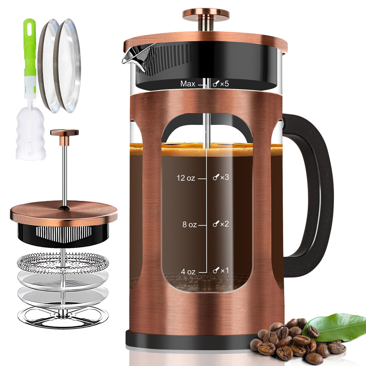 French Press 8-cup - 600ml