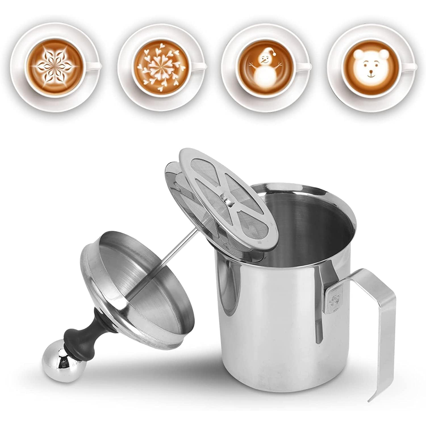 Milk Frother Hand-pump - Battery