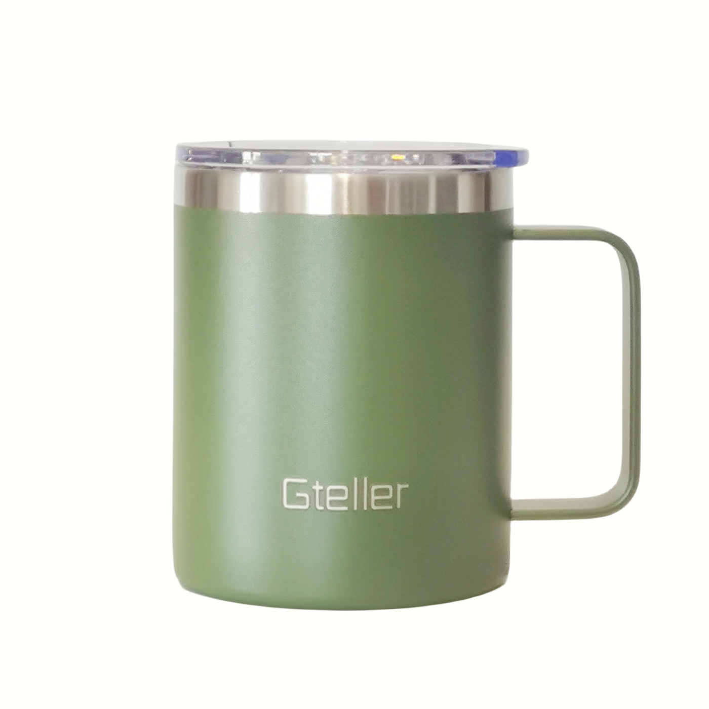 Stainless Coffee Mug - Olive
