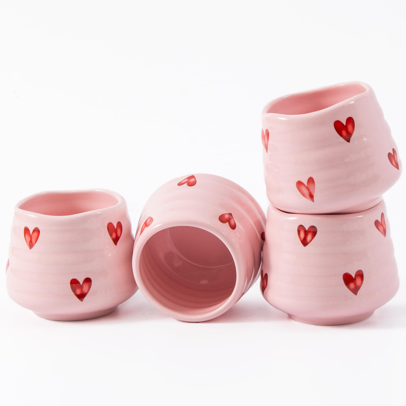 Hand-blown Espresso Cup - Rose